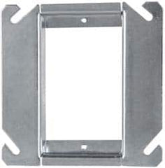 Cooper Crouse-Hinds - Electrical Outlet Box Steel Tile Wall Cover - Americas Industrial Supply