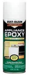 Rust-Oleum - Black, Gloss, Appliance Epoxy Spray Paint - 7 Sq Ft per Can, 12 oz Container - Americas Industrial Supply