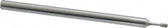 Strauss - Diamond (Abrasive) Grinding Pin - 1/8" Shank Diam x 2" Shank Length, Medium Grade, 80 Grit - Americas Industrial Supply