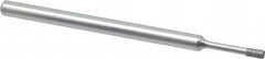 Strauss - 1/8" Head Thickness Diamond (Abrasive) Grinding Pin - 1/8" Shank Diam x 2" Shank Length, (170 Mesh Grit) - Americas Industrial Supply