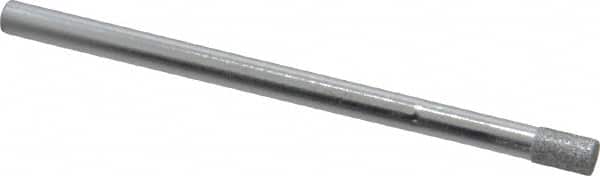 Strauss - 1/8" Head Diam x 0.197" Head Thickness Diamond (Abrasive) Grinding Pin - 1/8" Shank Diam x 2" Shank Length, (170 Mesh Grit) - Americas Industrial Supply