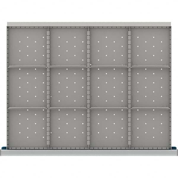 LISTA - 12-Compartment Drawer Divider Layout for 3.15" High Drawers - Americas Industrial Supply