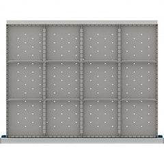 LISTA - 12-Compartment Drawer Divider Layout for 3.15" High Drawers - Americas Industrial Supply