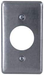 Cooper Crouse-Hinds - Electrical Outlet Box Steel Utility Box Cover - Americas Industrial Supply