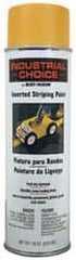 Rust-Oleum - 18 fl oz Yellow Striping Paint - 150' Coverage at 4" Wide, Solvent-Based Formula - Americas Industrial Supply