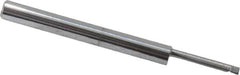Accupro - 0.06" Min Bore Diam, 0.4" Max Bore Depth, 1/8 Shank Diam, Boring Bar - Right Hand Cut, Solid Carbide, Bright Finish - Exact Industrial Supply