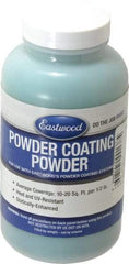 Made in USA - 8 oz Dark Green Paint Powder Coating - Polyurethane, 10 Sq Ft Coverage - Americas Industrial Supply