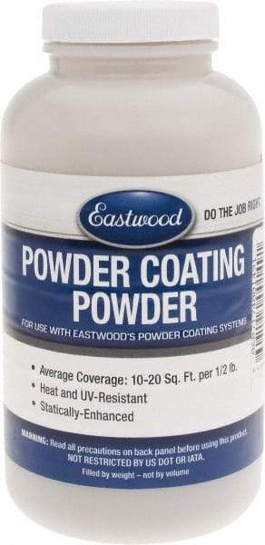 Made in USA - 8 oz Gold Paint Powder Coating - Polyurethane, 10 Sq Ft Coverage - Americas Industrial Supply