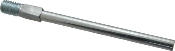 Value Collection - 6" Long x 3/8" Rod Diam, Tube Brush Extension Rod - 1/2-12 Male Thread - Americas Industrial Supply