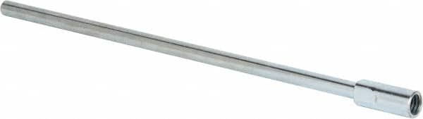 Value Collection - 12" Long x 3/8" Rod Diam, Tube Brush Extension Rod - 1/2-12 Female Thread - Americas Industrial Supply