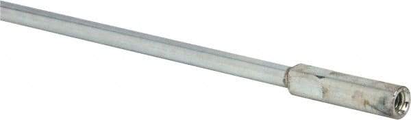 Value Collection - 24" Long x 1/4" Rod Diam, Tube Brush Extension Rod - 1/4-20 Female Thread - Americas Industrial Supply