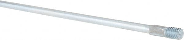 Value Collection - 24" Long x 3/8" Rod Diam, Tube Brush Extension Rod - 1/2-20 Male Thread - Americas Industrial Supply