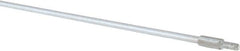 Value Collection - 36" Long x 1/4" Rod Diam, Tube Brush Extension Rod - 1/4-20 Male Thread - Americas Industrial Supply