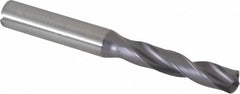 Kennametal - 21/64" 140° Spiral Flute Solid Carbide Screw Machine Drill Bit - Americas Industrial Supply