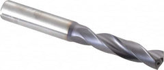 Kennametal - 27/64" 140° Spiral Flute Solid Carbide Screw Machine Drill Bit - Americas Industrial Supply