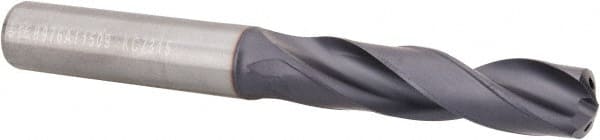 Kennametal - 29/64" 140° Spiral Flute Solid Carbide Screw Machine Drill Bit - Americas Industrial Supply