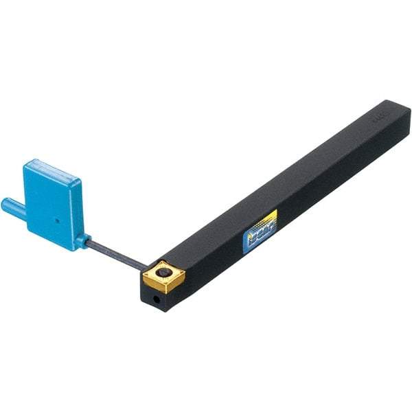 Iscar - PQLC, Right Hand Cut, 5/8" Shank Height x 5/8" Shank Width, Neutral Rake Indexable Turning Toolholder - 0.59" OAL, QCMT Insert Compatibility, Series Isoturn - Americas Industrial Supply