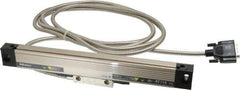 Mitutoyo - 6" Max Measuring Range, 1 µm Resolution, 13" Scale Length, Electromagnetic DRO Linear Scale - 5 µm Accuracy, IP67, 3,500' Cable Length, 0 to 45°C, Series AT715 - Americas Industrial Supply