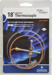 White-Rodgers - 18" Lead Length Universal Replacement HVAC Thermocouple - Universal Connection - Americas Industrial Supply