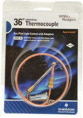 White-Rodgers - 36" Lead Length Universal Replacement HVAC Thermocouple - Universal Connection - Americas Industrial Supply