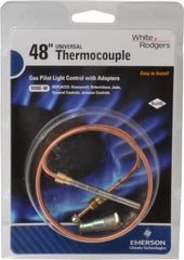 White-Rodgers - 48" Lead Length Universal Replacement HVAC Thermocouple - Universal Connection - Americas Industrial Supply