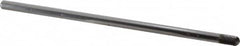 SGS Pro - 1/4" Cut Diam, 1/4" Shank Diam, Cylinder with Radius Head Single Cut Burr - Carbide, Radius End, 1/2" LOC - Americas Industrial Supply