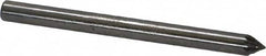 SGS Pro - 1/8" Cut Diam, 1/8" Shank Diam, Cone Head Double Cut Burr - Carbide, Point End, 3/32" LOC, 1-1/2" OAL - Americas Industrial Supply