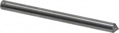 SGS Pro - 1/8" Cut Diam, 1/8" Shank Diam, Cone Head Double Cut Burr - Carbide, Point End, 1/16" LOC, 1-1/2" OAL - Americas Industrial Supply