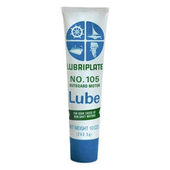 Lubriplate - 10 oz Tube Calcium General Purpose Grease - Off White, 150°F Max Temp, NLGIG 0, - Americas Industrial Supply