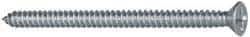 Value Collection - #8 Flat Head Phillips Sheet Metal Screw - Steel, 2-1/2" OAL, Grade 2 - Americas Industrial Supply