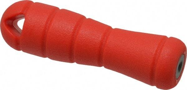 Nicholson - 3-1/2" Long, Screw On, Plastic File Handle - For Use with 4" Files - Americas Industrial Supply