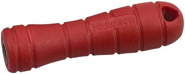 Nicholson - 3-3/4" Long File Handle - For Use with 4 & 6" Files - Americas Industrial Supply