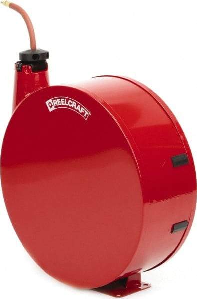 Reelcraft - 50' Spring Retractable Hose Reel - 300 psi, Hose Included - Americas Industrial Supply