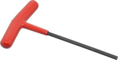 Bondhus - 4mm Hex, T-Handle Cushion Grip, Hex Key - 5-5/16" OAL, Protanium High Torque Steel, Metric System of Measurement - Americas Industrial Supply