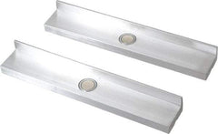 Wilton - 6-1/2" Jaw Width, Aluminum, Vise Jaw Cap - Magnetic Attachment - Americas Industrial Supply