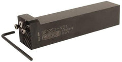 Seco - G, Right Hand Cut, 0° Lead Angle, 1-1/4" Shank Height x 1-1/4" Shank Width, Indexable Turning Toolholder - 6" OAL, Series Multi-Directional Turning (MDT) - Americas Industrial Supply
