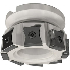 Iscar - 15 Inserts, 125mm Cut Diam, 40mm Arbor Diam, 14mm Max Depth of Cut, Indexable Square-Shoulder Face Mill - 0/90° Lead Angle, 63mm High, LN.. 1506 Insert Compatibility, Series TangMill - Americas Industrial Supply