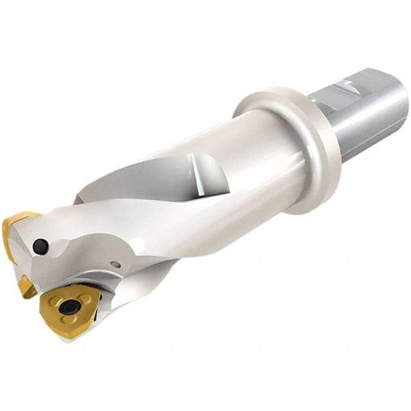 Iscar - 25mm Cut Diam, 0.059" Max Depth, 25mm Shank Diam, Cylindrical Shank Indexable High-Feed End Mill - Screw Holding Method, FF WOMT/WOCT, FF WOMW Insert, FF EW Toolholder, Through Coolant - Americas Industrial Supply