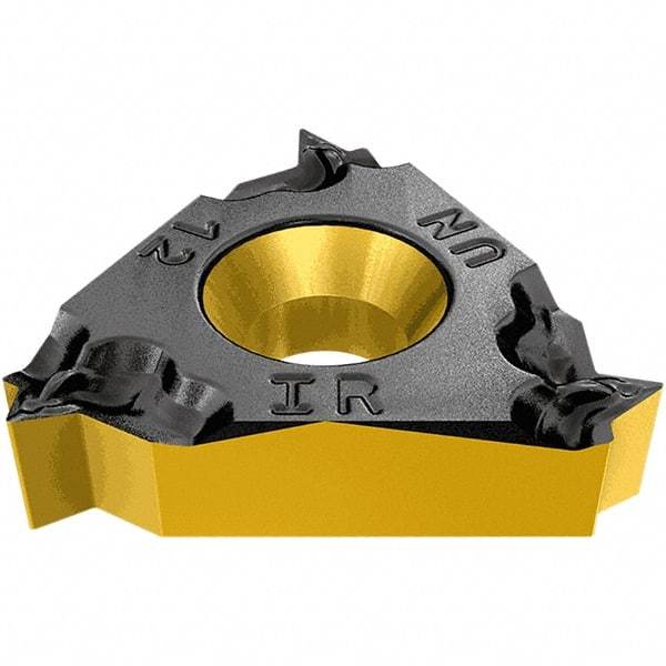 Iscar - 11IRB Internal Right Hand UN Laydown Threading Insert - Grade IC908, TiAlN Coated Carbide - Americas Industrial Supply