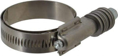 IDEAL TRIDON - Steel Auto-Adjustable Worm Drive Clamp - 5/8" Wide x 5/8" Thick, 1-1/4" Hose, 1-1/4 to 2-1/8" Diam - Americas Industrial Supply