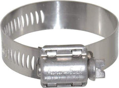 IDEAL TRIDON - SAE Size 24, 1-1/16 to 2" Diam, Stainless Steel MS Series MIL-Spec Worm Drive Clamp - 1/2" Wide, Material Grade 410, Series MS Mil Spec - Americas Industrial Supply