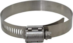 IDEAL TRIDON - SAE Size 48, 2-9/16 to 3-1/2" Diam, Stainless Steel MS Series MIL-Spec Worm Drive Clamp - 1/2" Wide, Material Grade 300 SERIES, Series MS Mil Spec - Americas Industrial Supply