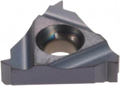 Iscar - 16ER External Right Hand 14 BSPT Laydown Threading Insert - Grade IC908, TiAlN Coated Carbide, 9.53mm Inscribed Circle - Americas Industrial Supply