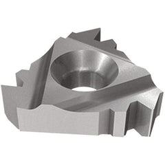 Iscar - 16IL Internal Left Hand 18 UN Laydown Threading Insert - Grade IC908, TiAlN Coated Carbide, 9.53mm Inscribed Circle - Americas Industrial Supply