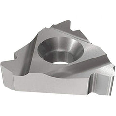 Iscar - 16IR Internal Right Hand ISO Laydown Threading Insert - Grade IC908, TiAlN Coated Carbide, 9.53mm Inscribed Circle - Americas Industrial Supply
