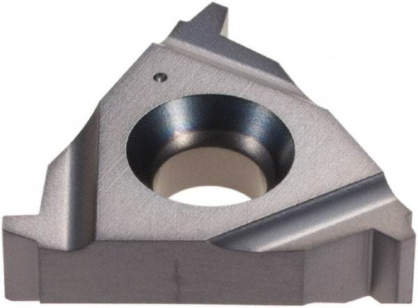 Iscar - 16ER External Right Hand 12 Acme Laydown Threading Insert - Grade IC908, TiAlN Coated Carbide, 9.53mm Inscribed Circle - Americas Industrial Supply
