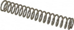 Made in USA - 0.218" OD, 0.028" Wire, 1-3/8" Free Length, Compression Spring - 8.05 Lb Spring Rating - Americas Industrial Supply