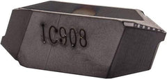 Iscar - TIP4 Grade IC908, External Partial Profile 60° Threading Insert - 1.25mm & 20 TPI Ext Pitch, TiAlN Finish, Carbide - Americas Industrial Supply