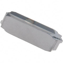 Iscar - TIP2 Grade IC908, External NPT Threading Insert - 18 TPI Ext Pitch, TiAlN Finish, Carbide - Americas Industrial Supply