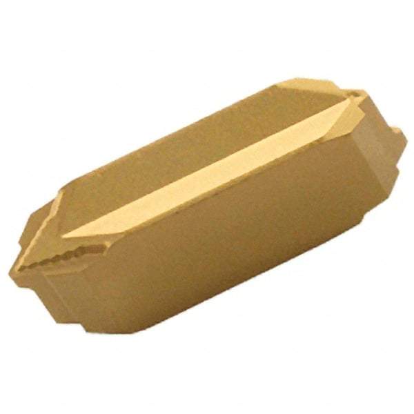 Iscar - TIP4P11 Grade IC08, External BSPT Threading Insert - 11 TPI Ext Pitch, Right Hand Insert, Uncoated, Carbide - Americas Industrial Supply
